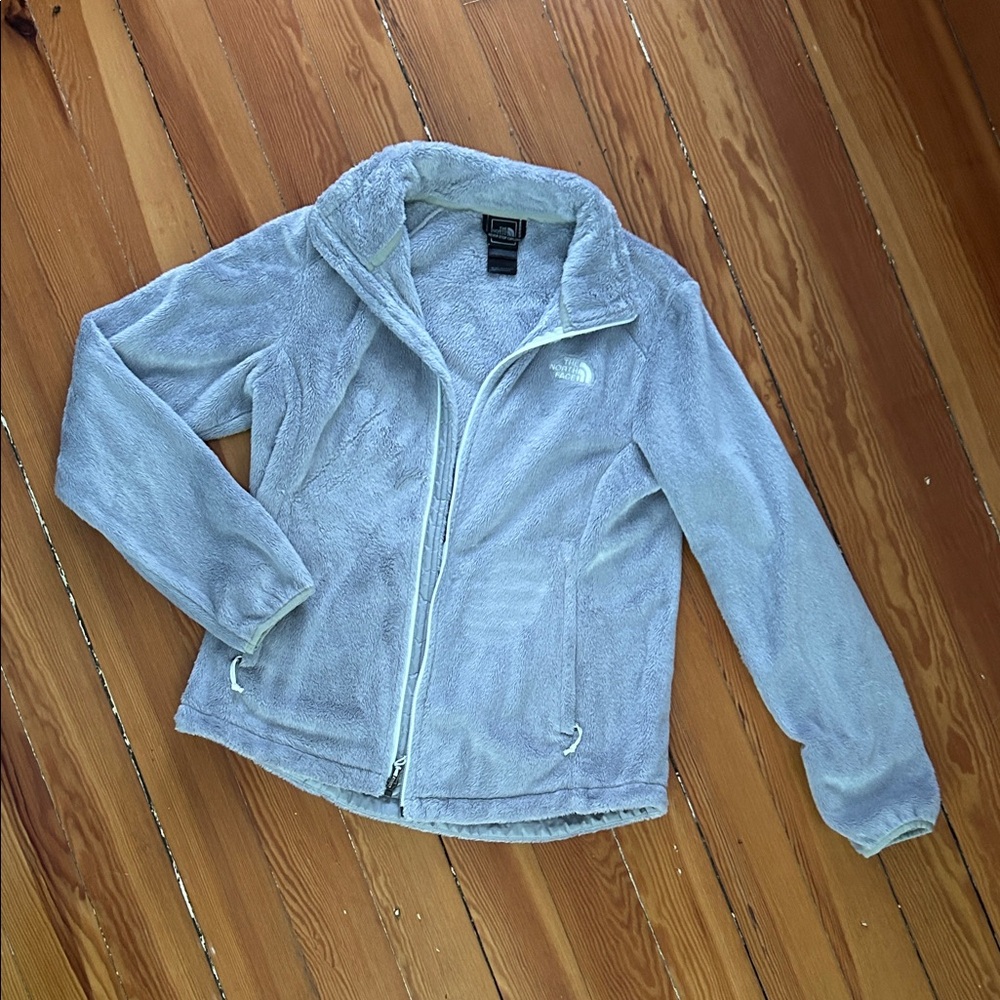 The North Face Light Gray Fleece Jacket